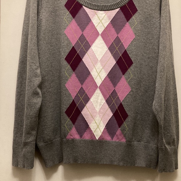 Gray with Pink Sweater 16 - Picture 6 of 8